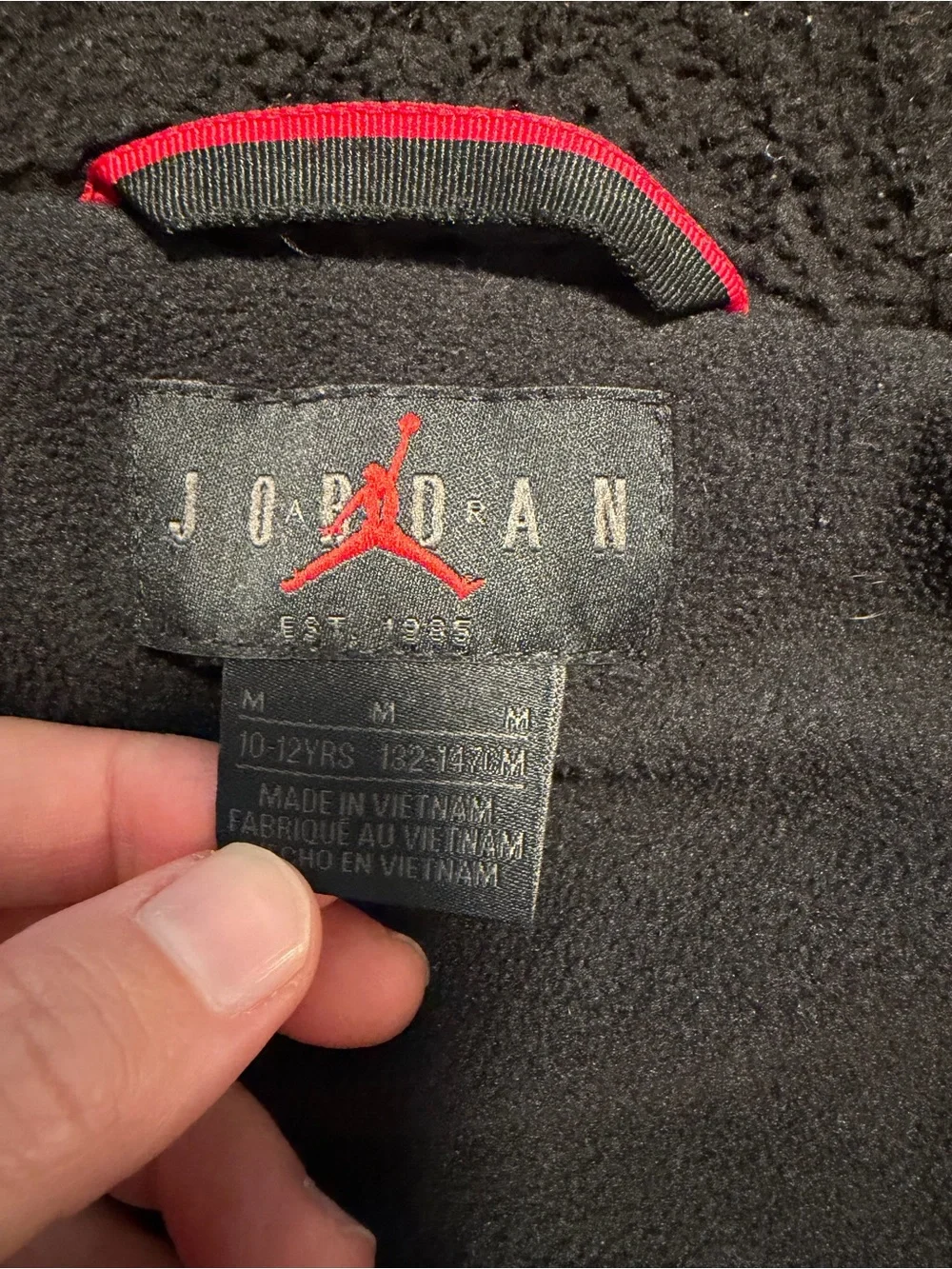 Boys Jordan jacket M 10-12 years